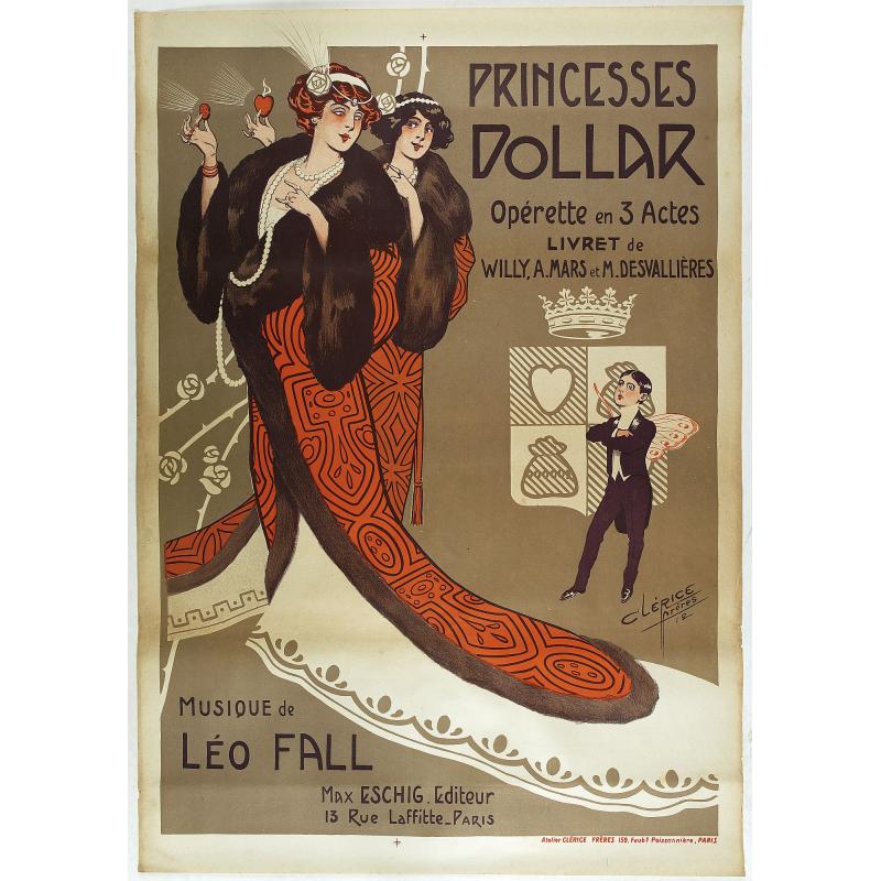  Princesses Dollar, opérette en 3 actes.